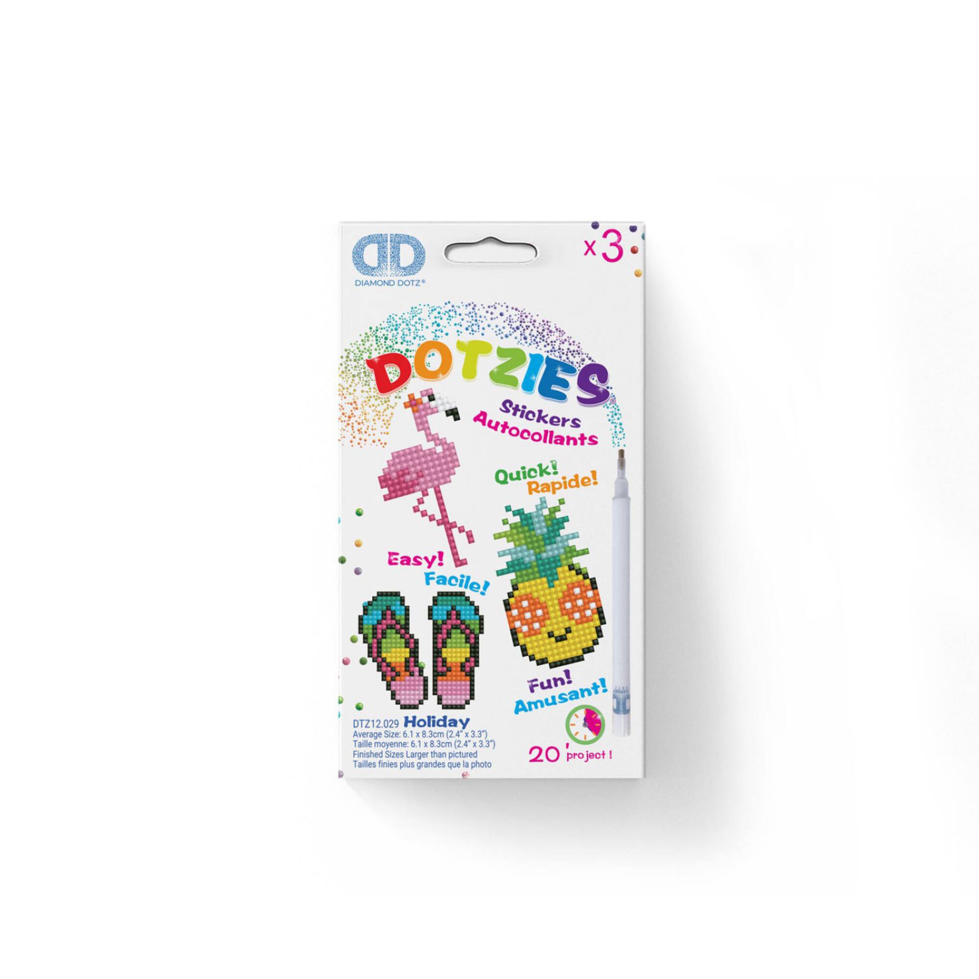 Diamond Dotz® Holiday Dotzies Stickers Kit